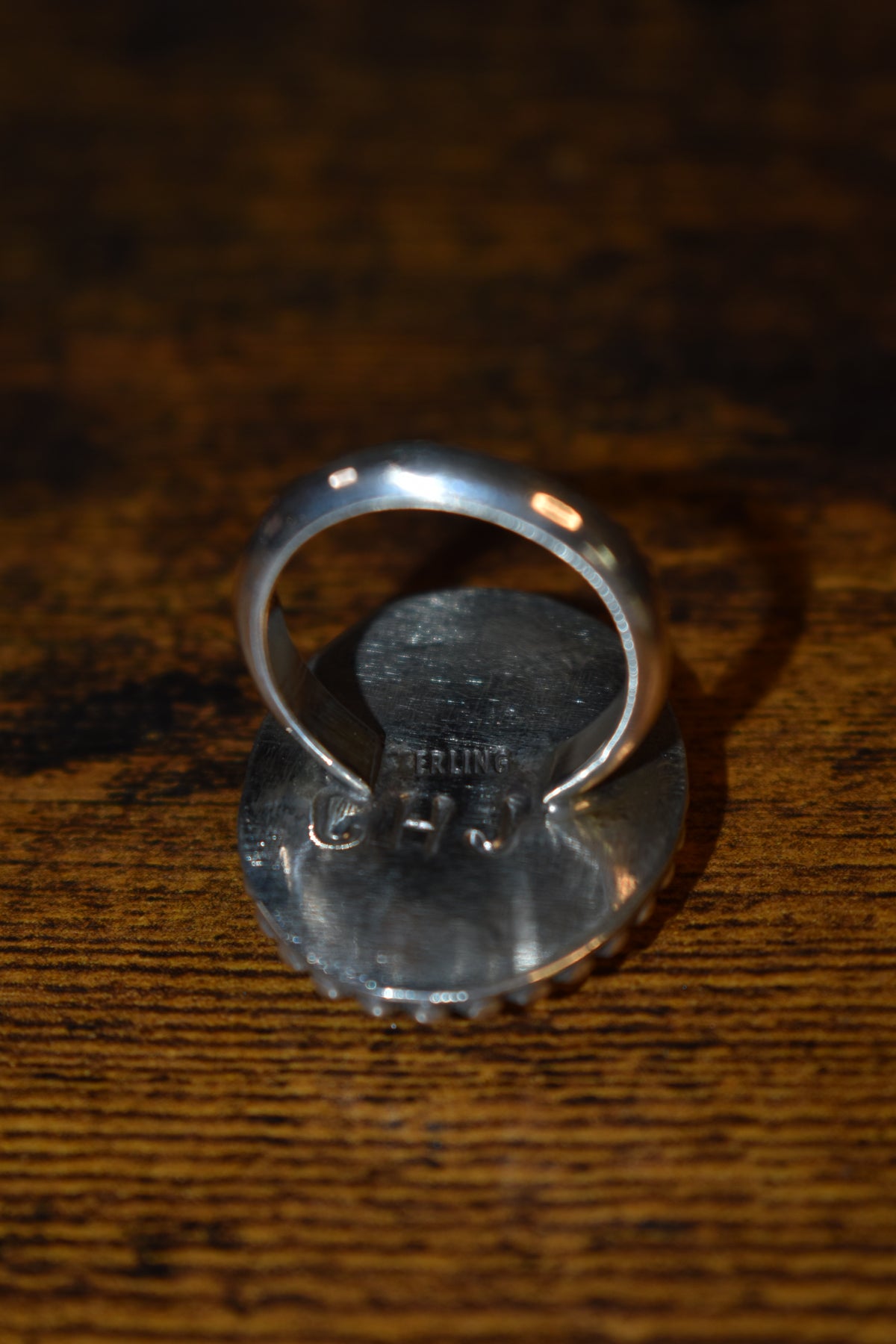 Spiny oyster copper ring