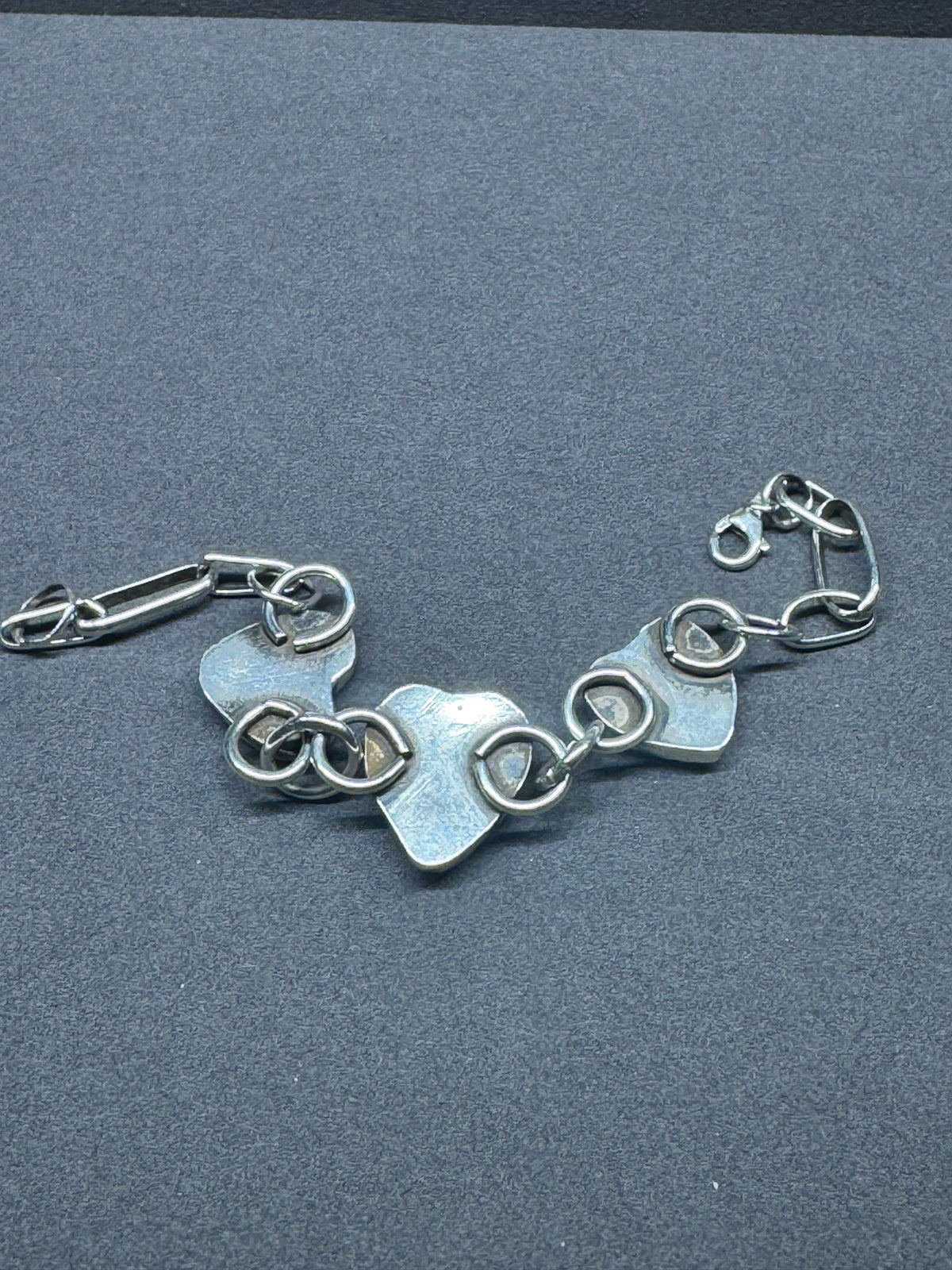 Turquoise heart bracelet