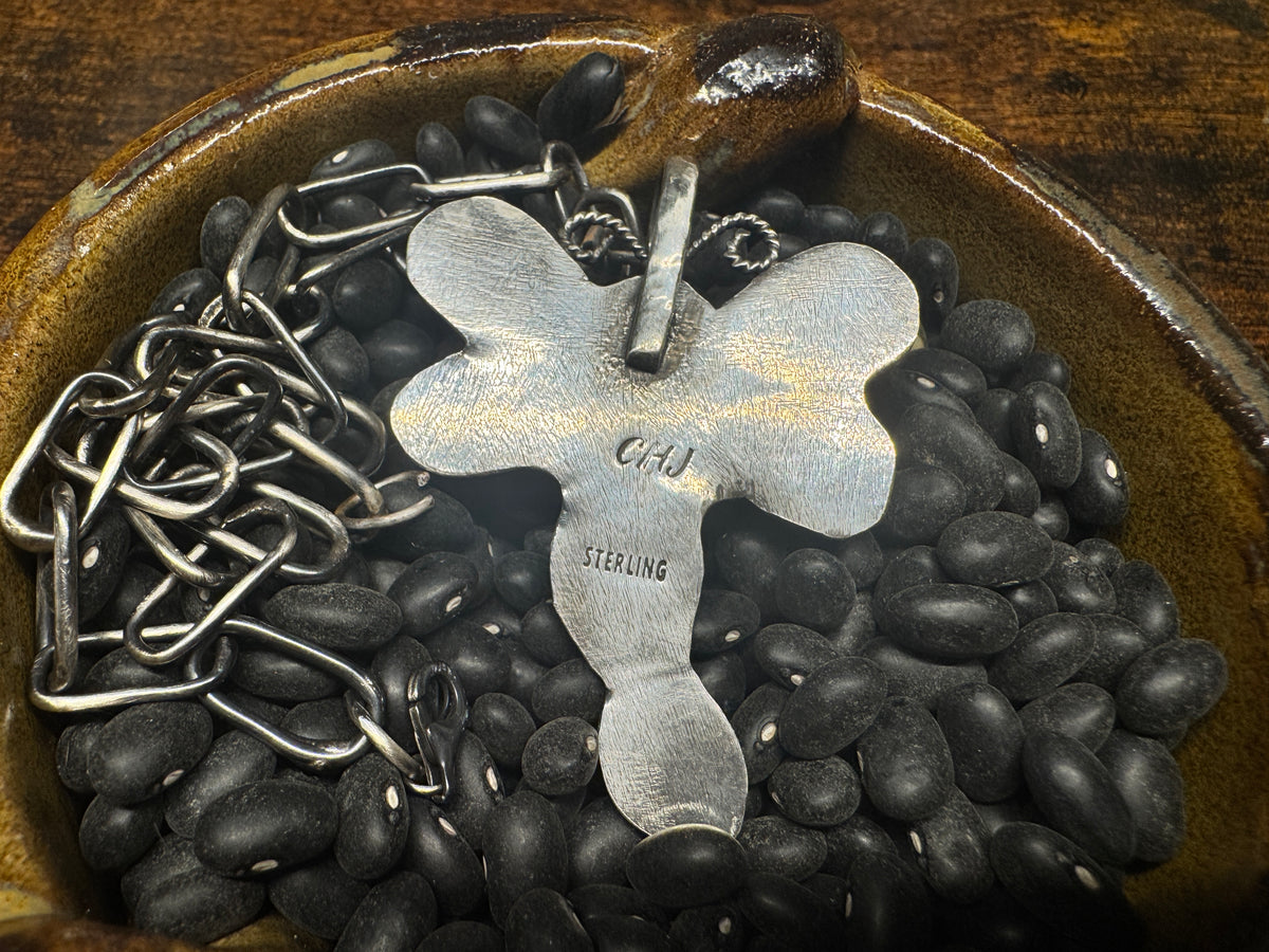 Turquoise dragonfly pendant