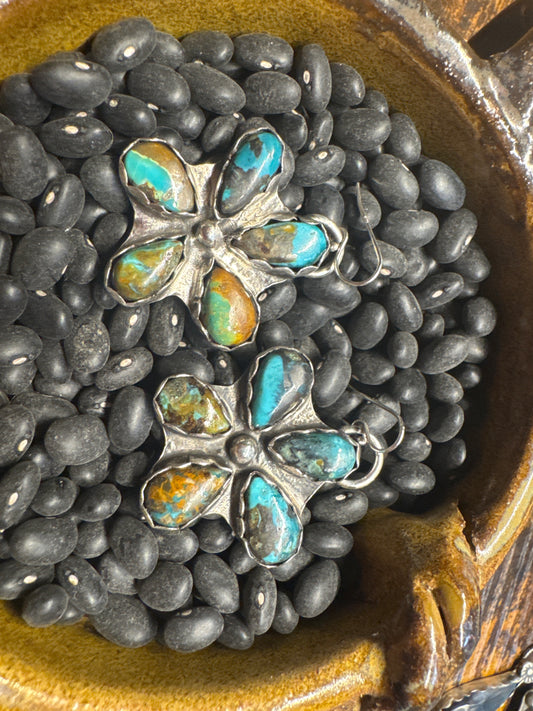 Sterling silver turquoise earrings
