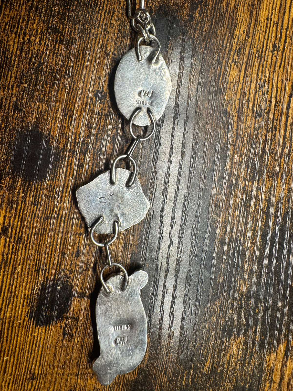 Sterling silver Elisa turquoise necklace
