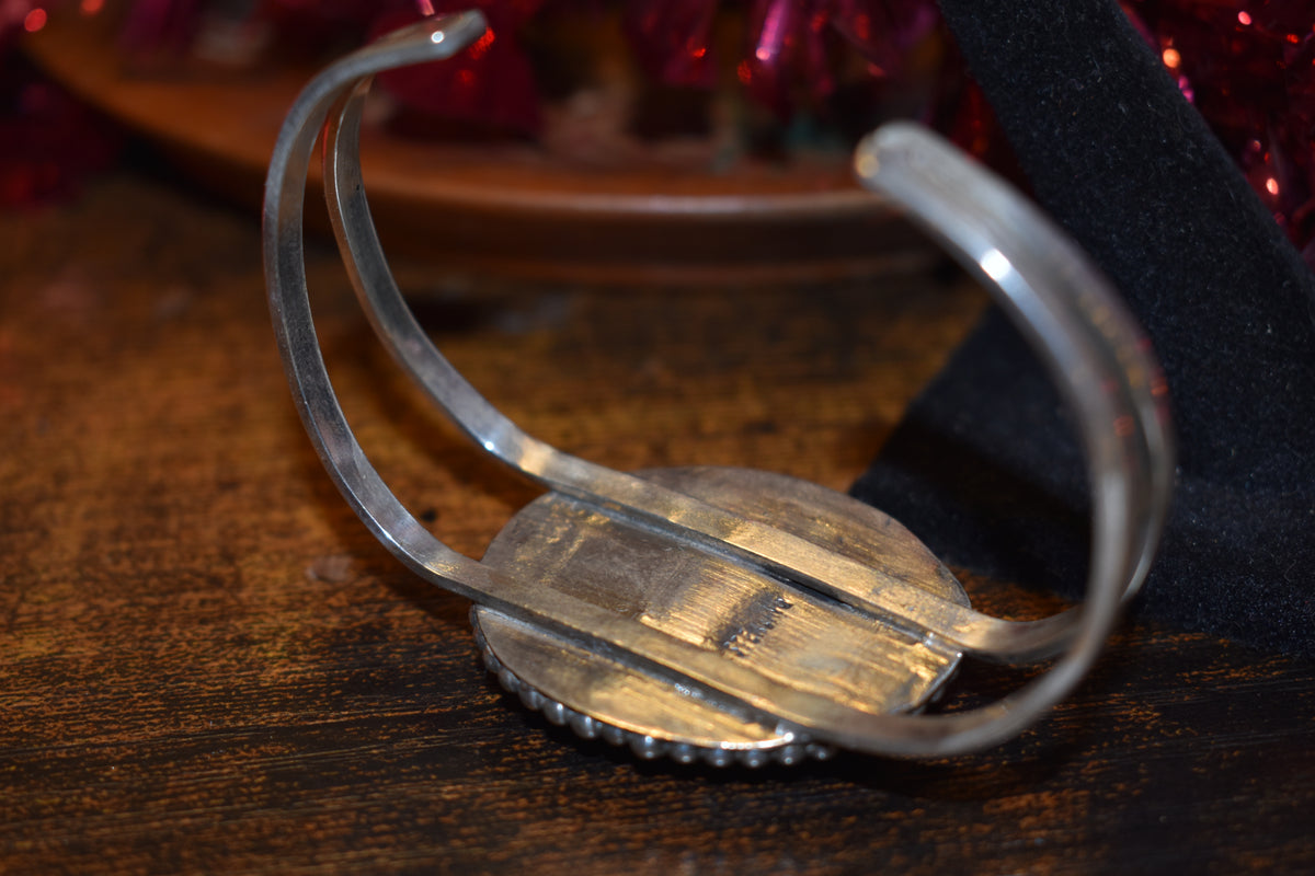 Crazy lace agate bracelet