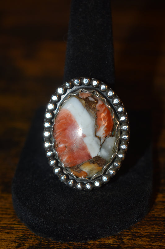 Spiny oyster copper ring