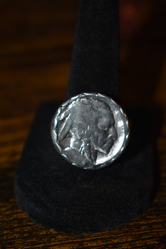 Buffalo Nickel Ring