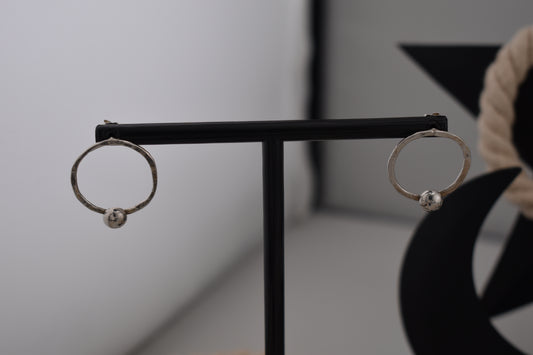 Small hoop earrings