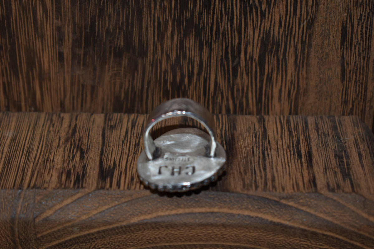 Sterling silver amethyst ring